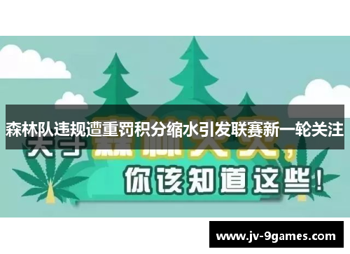 森林队违规遭重罚积分缩水引发联赛新一轮关注